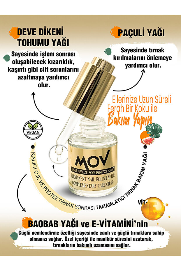Kalıcı Oje Ve Protez Tırnak Sonrası Tamamlayıcı Bakım Yağı 20 ml - 1