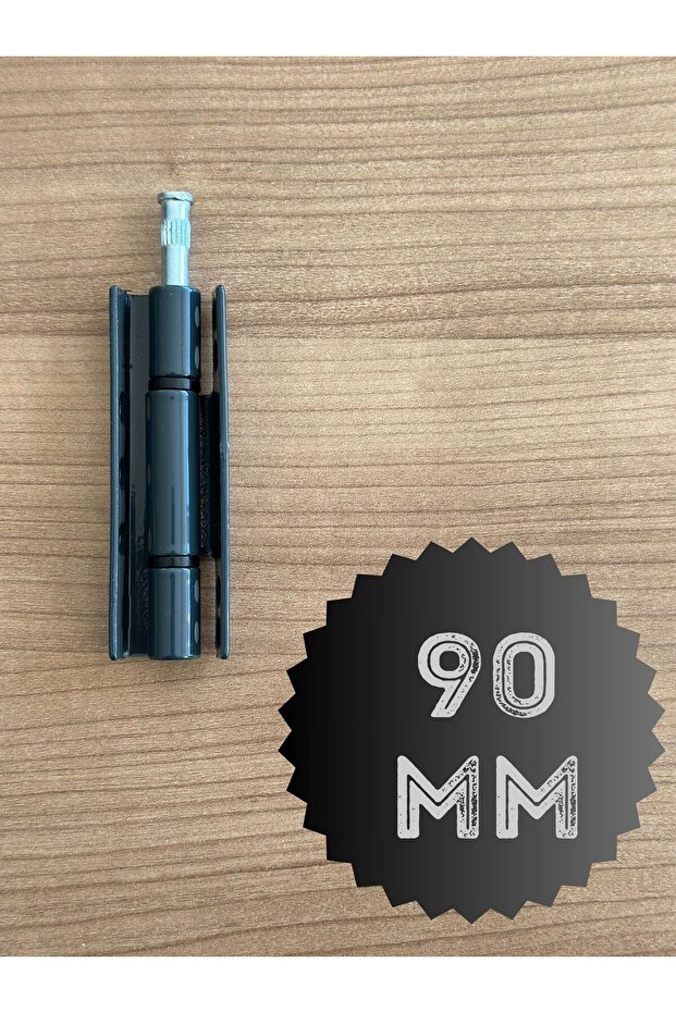 PVC Pimapen Kapı Pencere Menteşesi Çelik 90mm Antrasit/10 Adet) VİDALAR DAHİL - 5