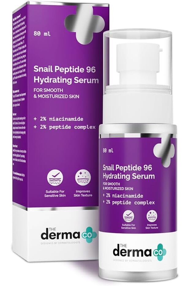 Snail Peptide Hydrating Serum (80ml) - Deep Repair & Glow-Boosting Face Treatment