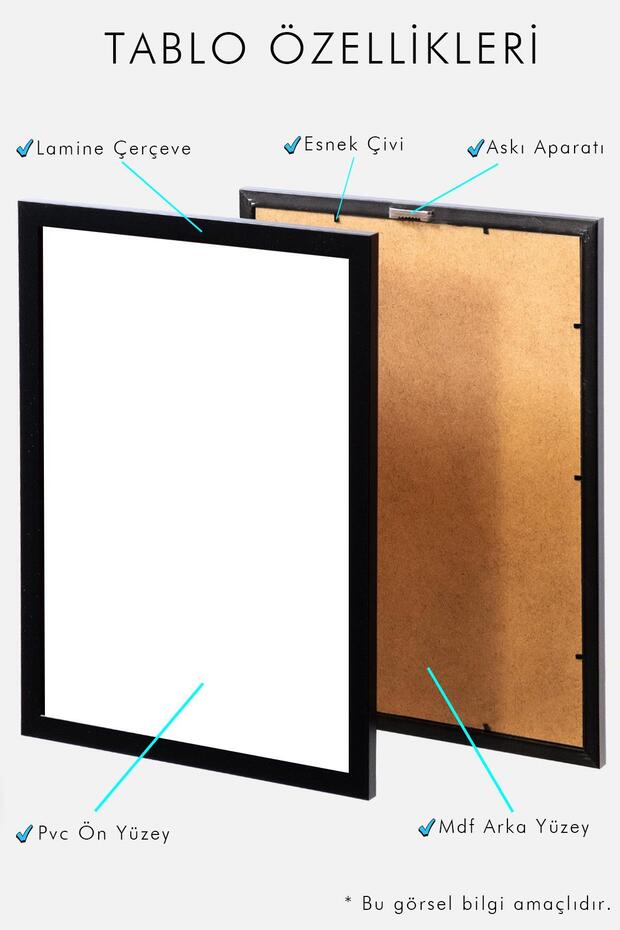 Daredevil Çerçeveli Tablo - Marvel Dizi Poster Tablo - 3