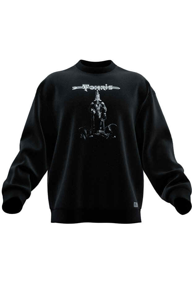 TOMRIS HATUN PRINTED OVERSIZE SWEATSHIRT (UNISEX)