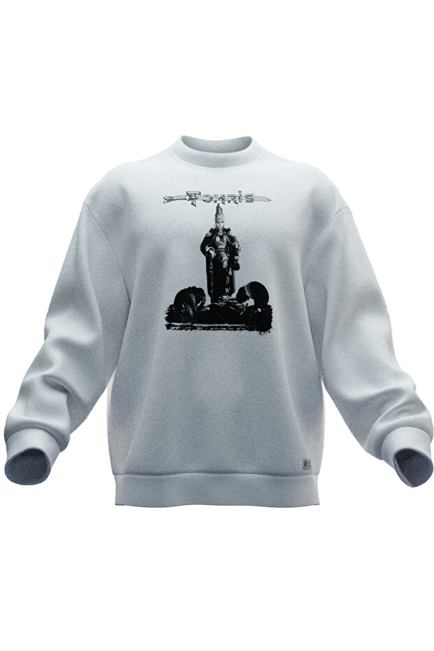 TOMRIS HATUN PRINTED OVERSIZE SWEATSHIRT (UNISEX)