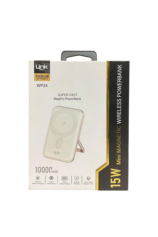 Link Tech WP24 MagPro Kablosuz Powerbank 10000mah - 1