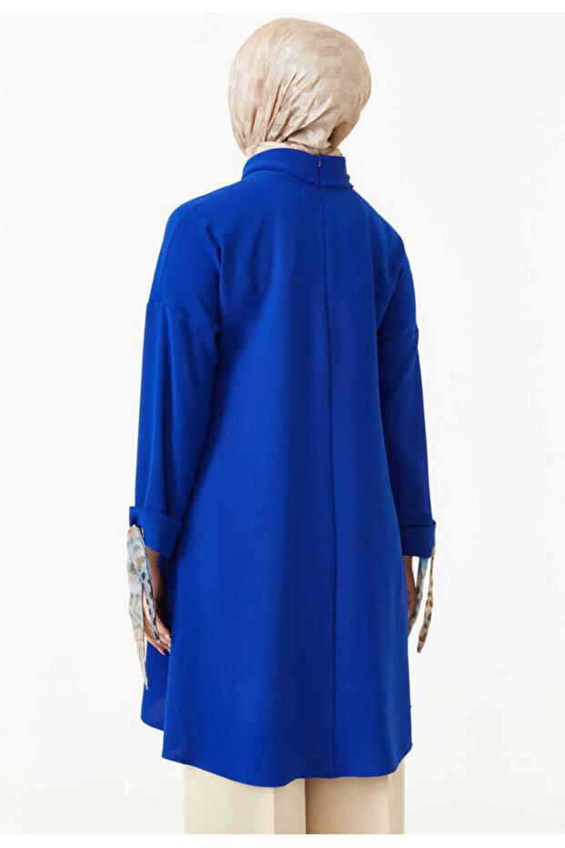 Fular Detaylı Tunik - 2