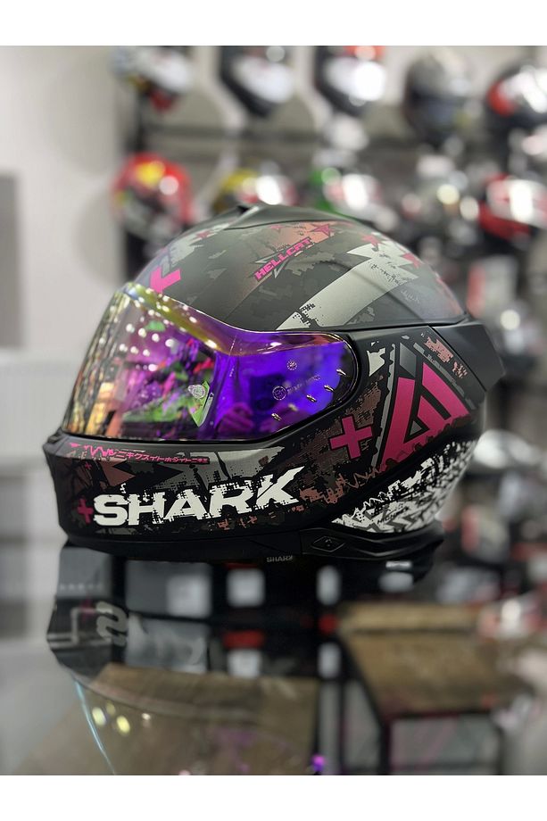 Skwal i3 Hellcat Pembe (+1 Pembe Vizör) - 7