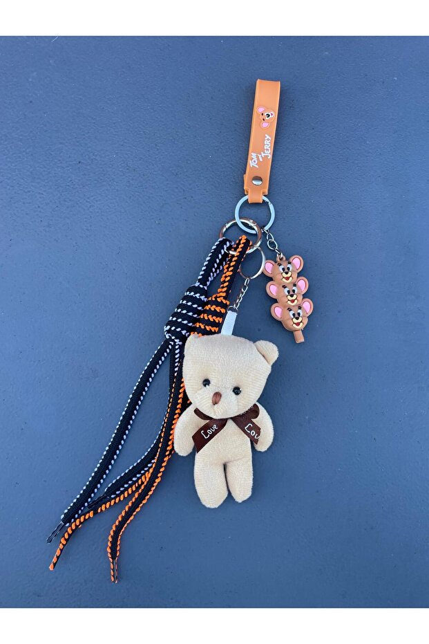 Bear Figured Bag Accessory - 1