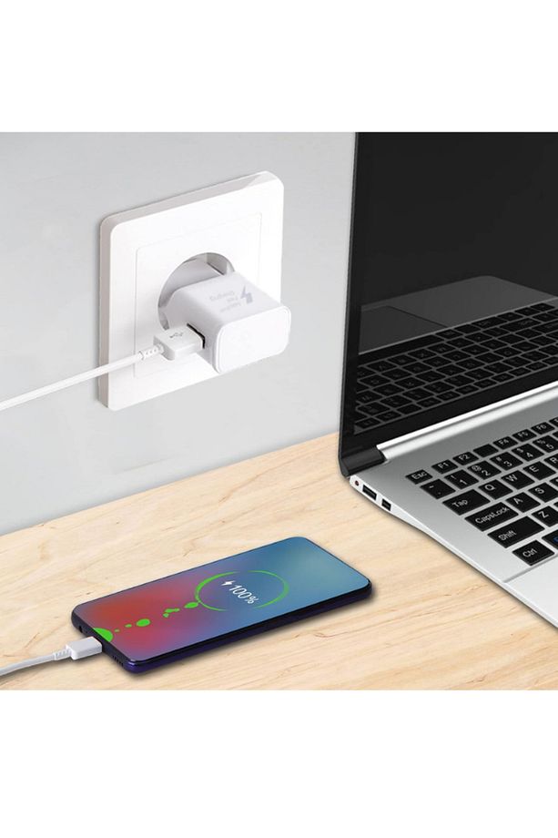 12w 2.1a Usb Type C-girişli Adaptör Ve Kablo Hızlı Şarj Aleti Seti - 3