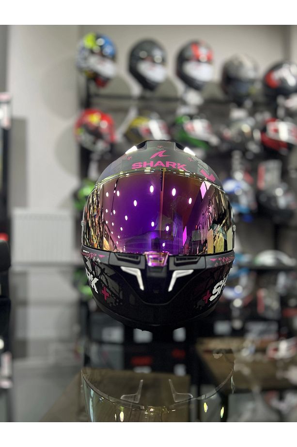 Skwal i3 Hellcat Pembe (+1 Pembe Vizör) - 5