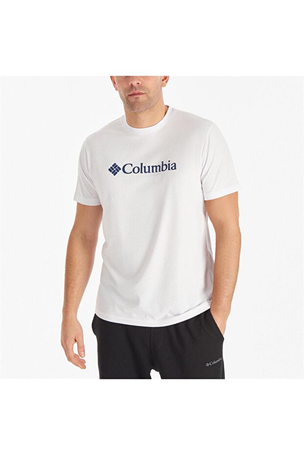 CS0287 CSC M BASIC BIG LOGO BRUSHED SS TEE White - 2