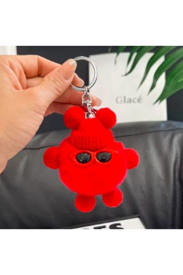 سلسلة مفاتيح قطيفة (يتم إرسال نموذج واحد بشكل عشوائي) - 7