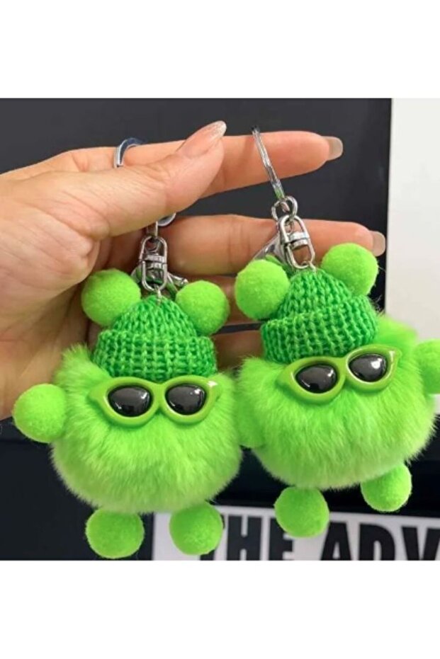 سلسلة مفاتيح قطيفة (يتم إرسال نموذج واحد بشكل عشوائي) - 8