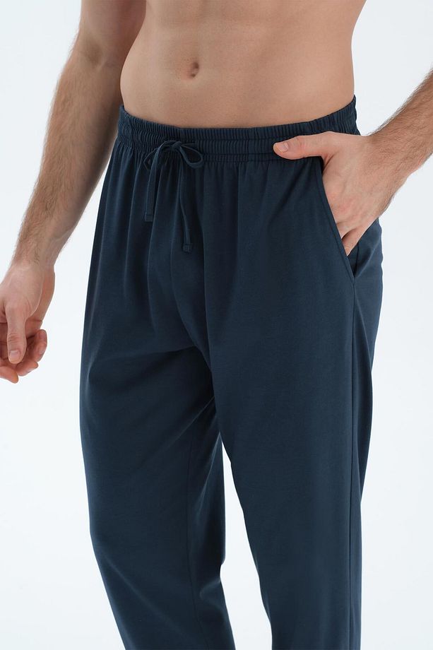 Gri Bisiklet Yaka Kısa Kollu Tişört Jogger Paça Pantolon Basıc Pijama Takımı - 6