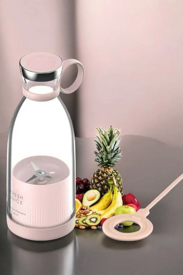 El Blender Bardak Blender Şarjlı Taşınabilir Meyve Sıkcağı Smoothie - 5