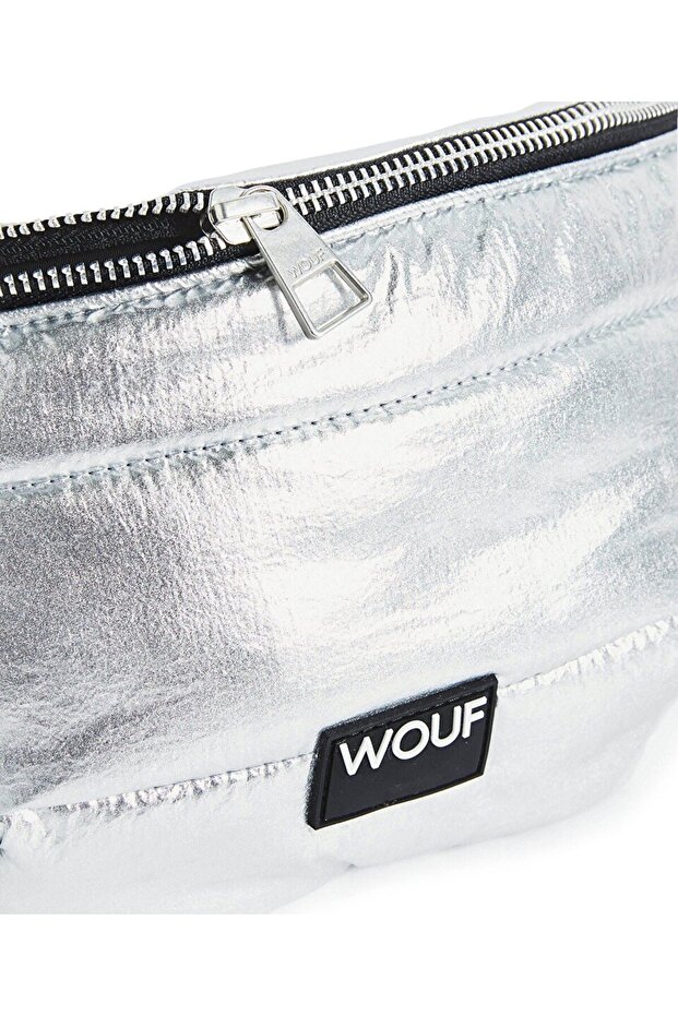 SILVER GLOSSY BEL ÇANTASI - 3