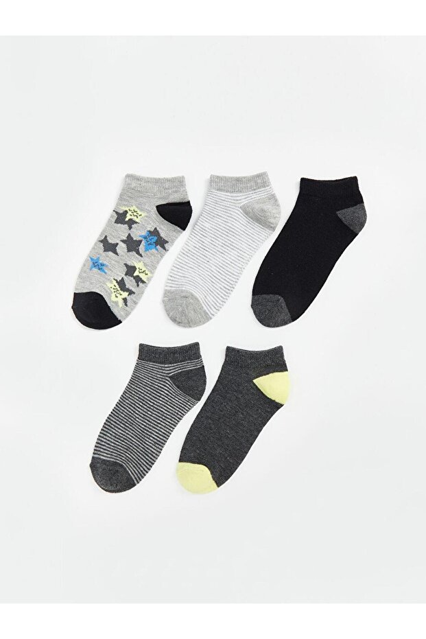 LCW Kids Boy's Booties Socks Pack of 5