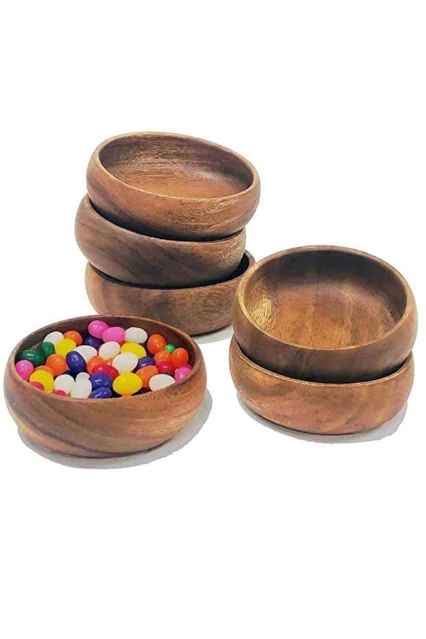 Round Nuts Presentation Plate | Nuts Holder 12 cm (Sak-12Y)