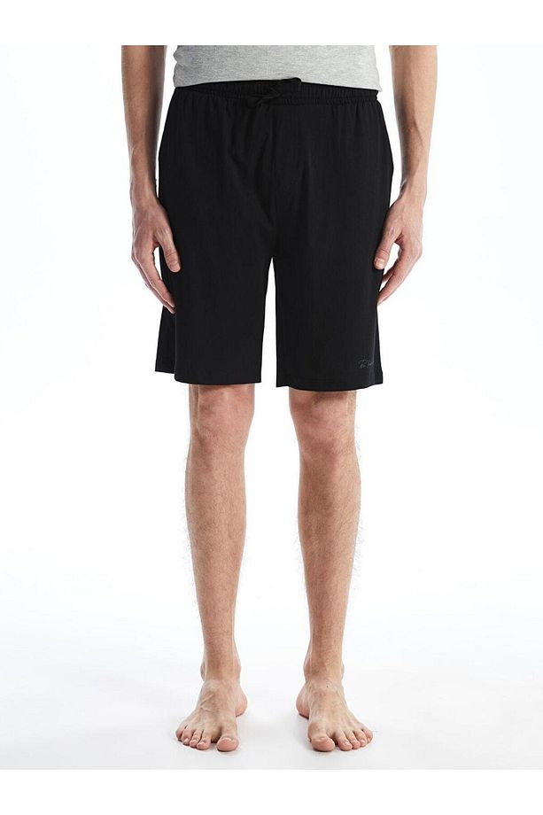 Slim Fit Erkek Pijama Alt Şort - 2