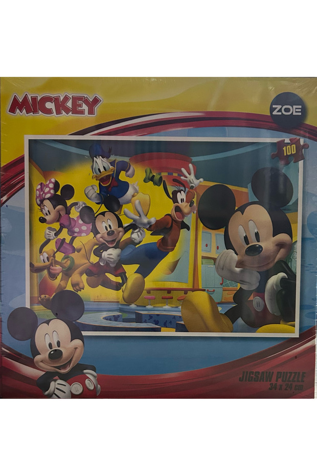 Zoe Puzzle Mickey Mouse 100 Parça - 1