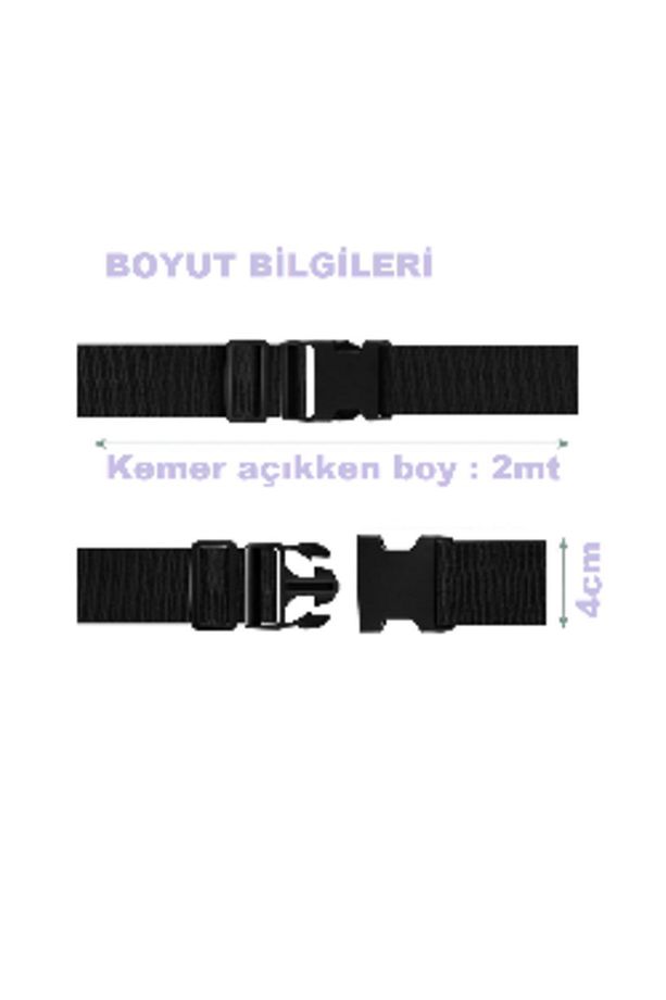Valiz Bavul Emniyet Kemeri 2 Adet - 7