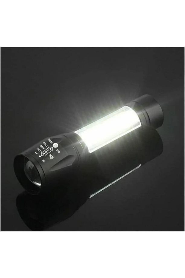 Ultra Güçlü 2500 Lumen 5w Cob Led Usb Şarjlı El Feneri Avcılık,kamp Feneri  Çantalık Fener - 3