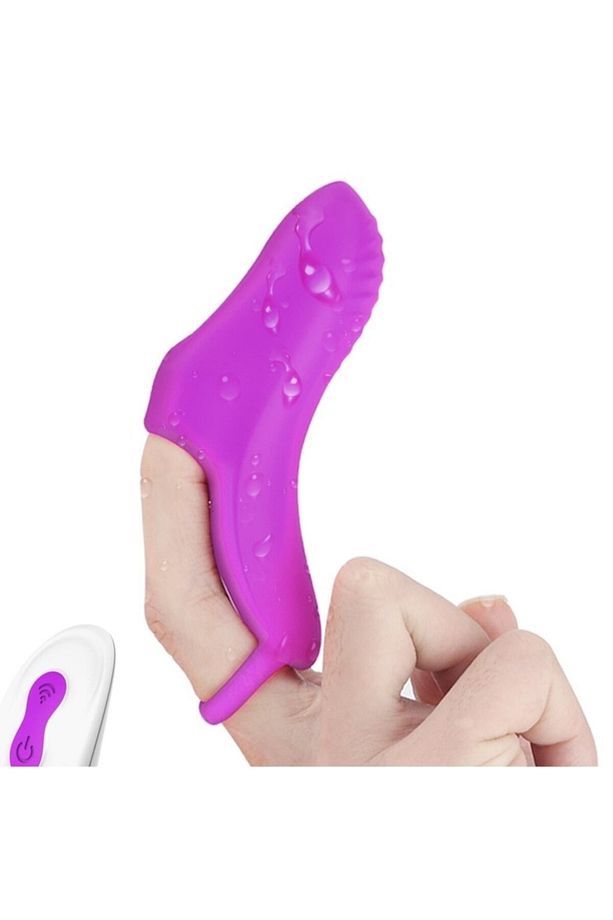 Kumandalı Kontrol Edilebilir Çiftlere Özel Eğlenceli Parmak Vibratör - 1