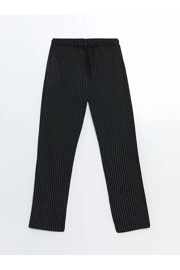 Siyah Standart Kalıp Erkek Pijama Takımı - 3