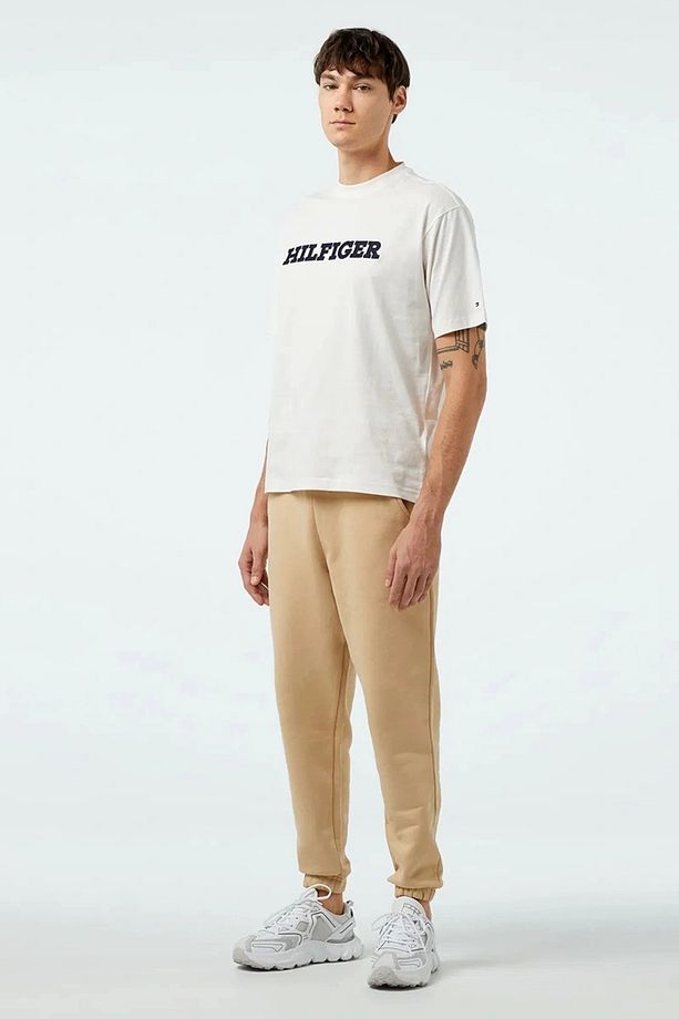 Tommy Jeans Tjm Reg Badge Jogger Erkek Bej Eşofman Altı Dm0dm18355ab9 - 1