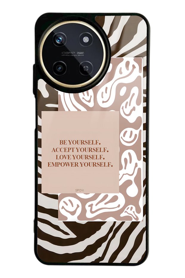 Oppo Realme 11 Emoji Zebra Design Glossy Phone Case