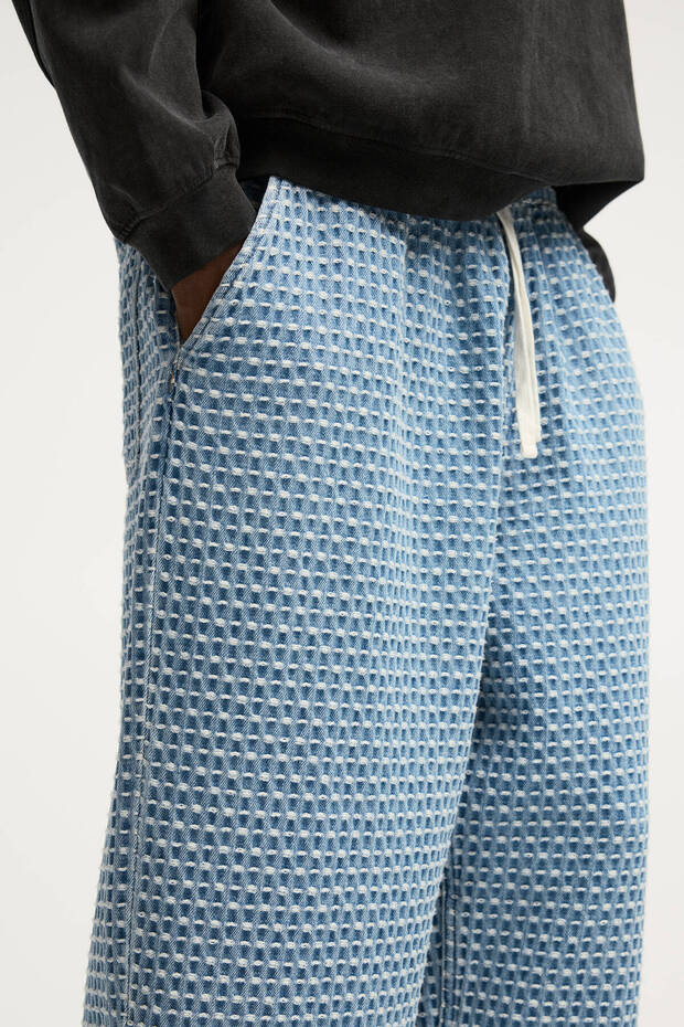 Jakarlı jogger jean - 6