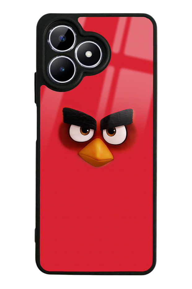 Oppo Realme Note 50 Red. Designed Glossy Phone Case