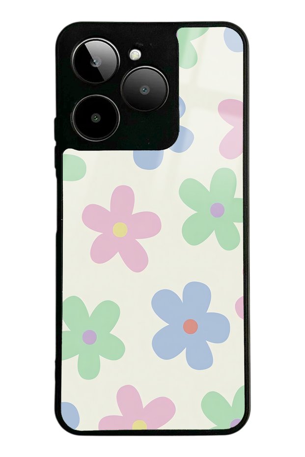 Gm Era 30 Nude Flower Design Glossy Phone Case