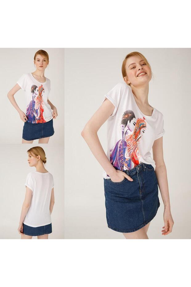 Aşk Kadın T-shirt - 6