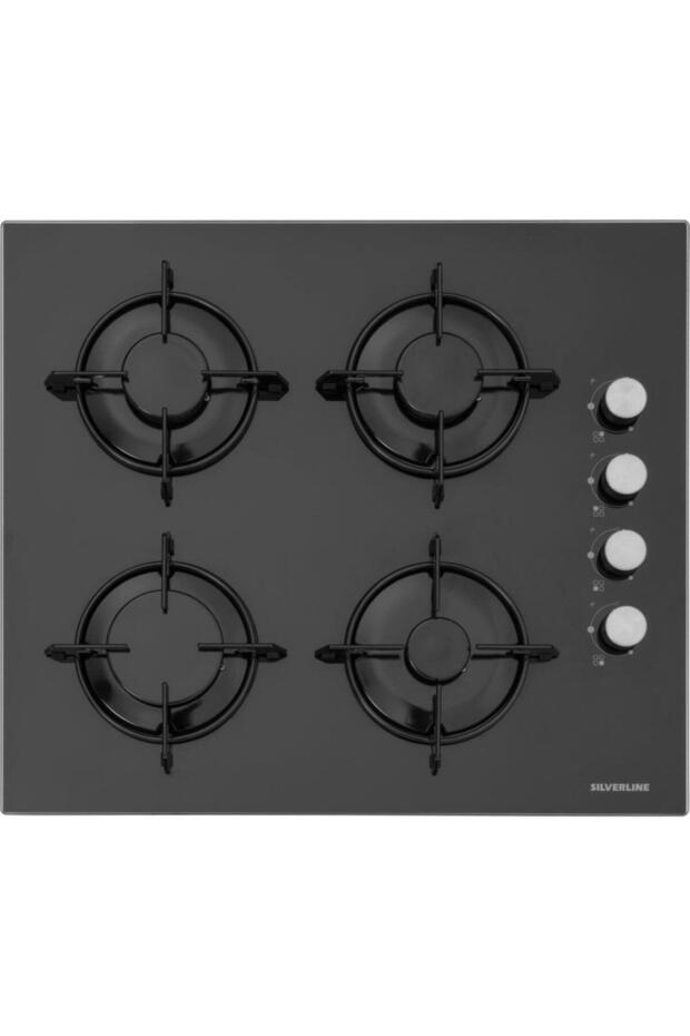 BO6502B02 - CS5349B01 - 3373 Misto 60 - MW9018B01 Siyah Cam Ankastre Set - 3