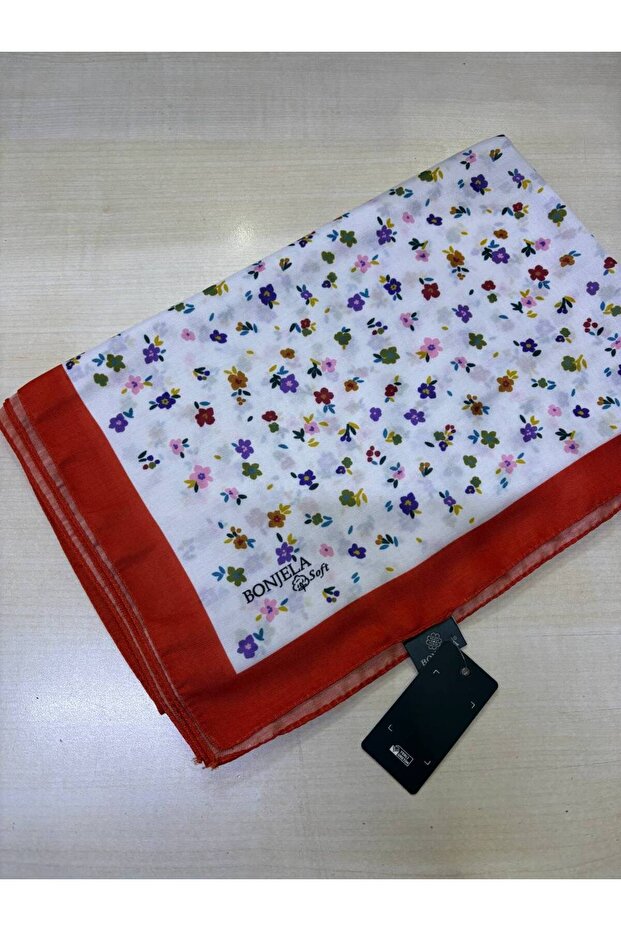 شال ناعم رقمي منقوش - 1