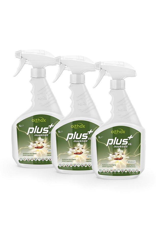 Plus Ul 1 Lt Hamam Böceği, Tahta Kurusu, Gümüş Böceği, Bit, Pire, , Haşere Ilacı 3'lü Paket - 1