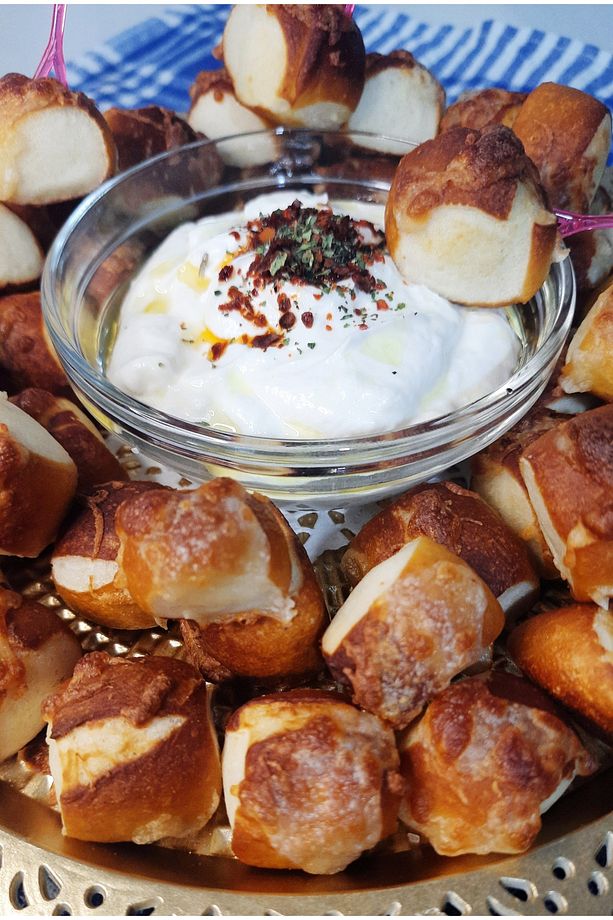 Brezel Bites Çıtır Peynirli - Lokmalık Alman simidi 64 adet - 1