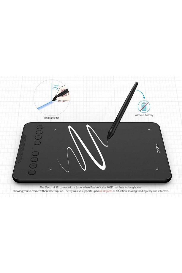 Deco Mini7 Grafik Tablet Android Windows Ios - 6