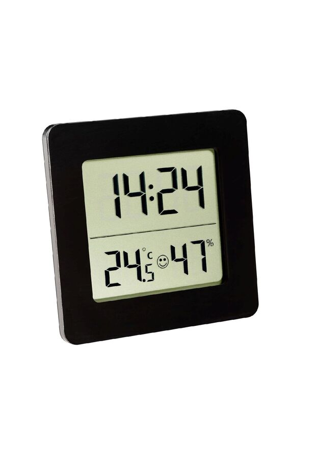 Smile Dijital Saatli Nem Ölçer Termometre - 1