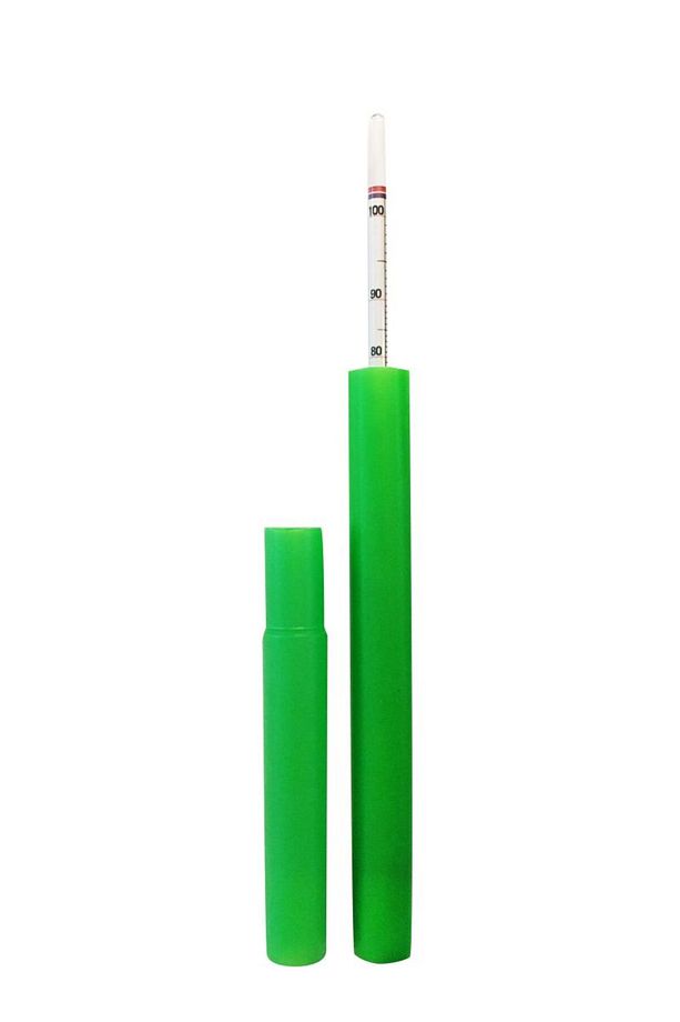0-100 Uzun Form Alkolmetre Hidrometre Ve 250ml Mezür Seti - 8