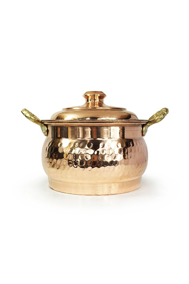 Anatolia Copper Maraş Casserole Pot - Hand Forged