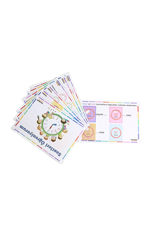 مجموعة تعليمية للأطفال من عمر 2-6 سنوات، ساعة تعليمية للأنشطة الصيفية، كتاب تعليمي للأنشطة - 2