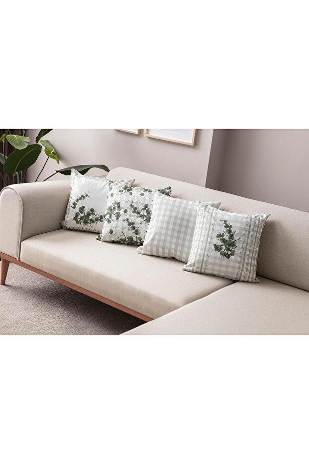 Husă de pernă Ocaliptus 4 piese - 2