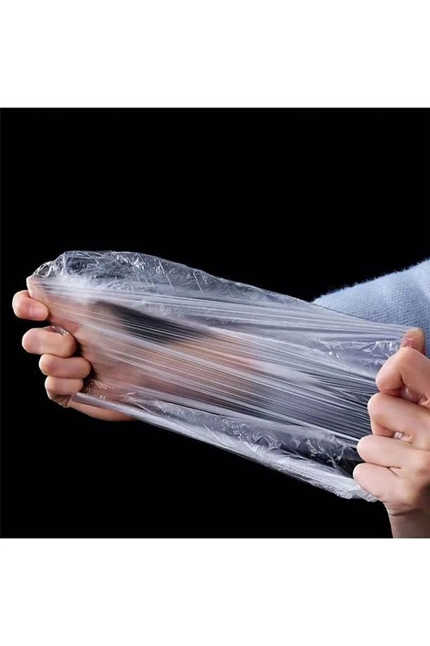 100 Adet Yeniden Kullanılabilir Gıda Saklama Kâse Tabak Tencereler Için Ayarlanabilir Gıda Bonesi - 8