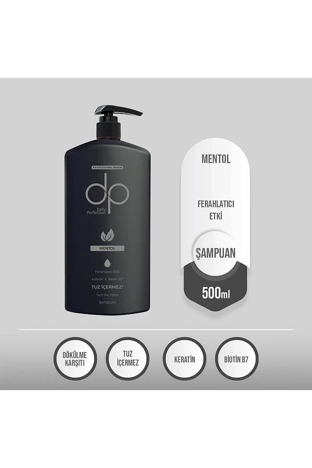 Mentollü Tuzsuz Şampuan 425 ml - 7