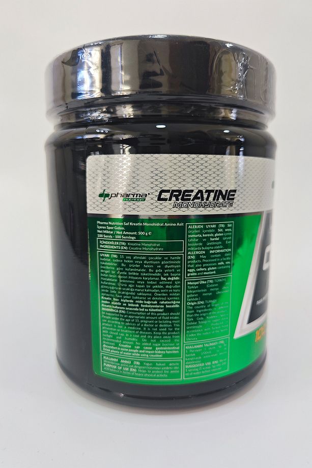Kreatin Monohidrat ( Creatine ) 500 Gr 100 Servis Micronized Creatine Monohydrate Mikronize - 6