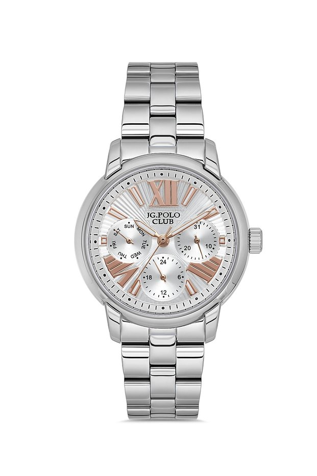 Jg Polo Club Jpc.03292M.4 Woman's Wristwatch with Function Steel Cable