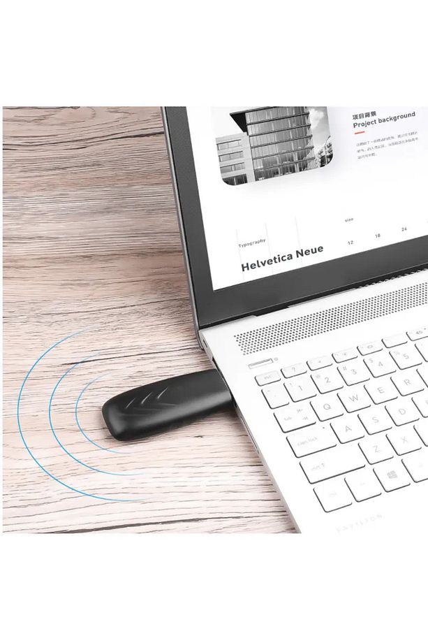 2.4ghz 5 ghz Kablosuz Wifi Alıcısı Kablosuz Wireless Adaptor Usb 2.0 Windows Uyumlu Laptop Wifi AC - 3