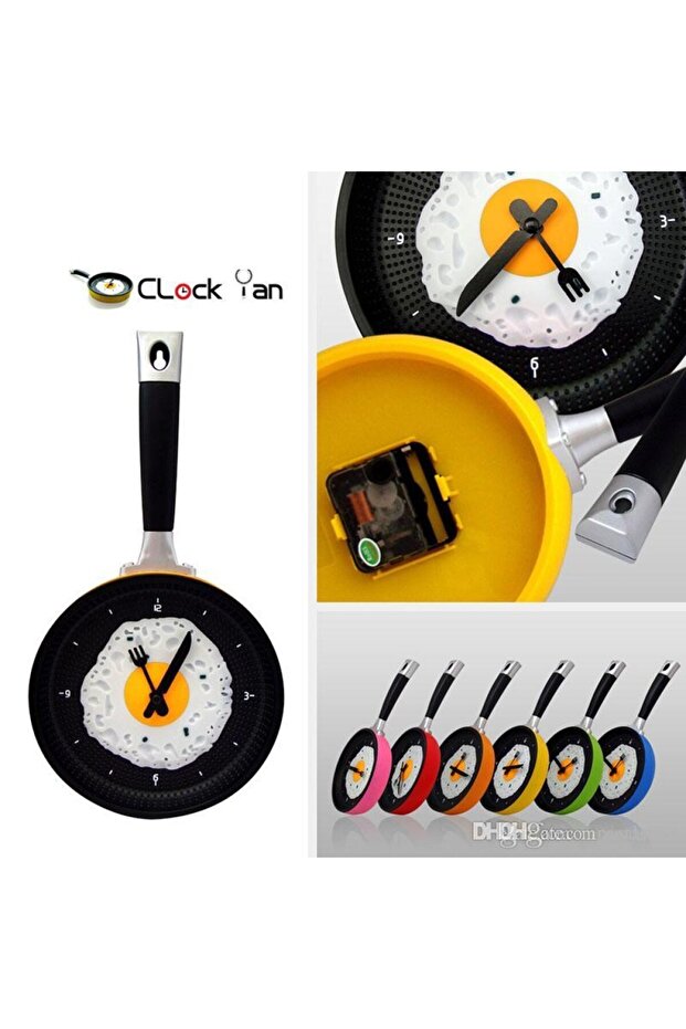 Tava Konseptli Duvar Saati - 3