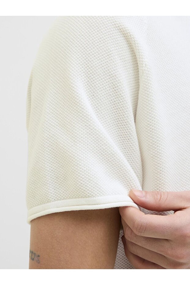 Strickpullover Einfarbig Strickpullover - 5