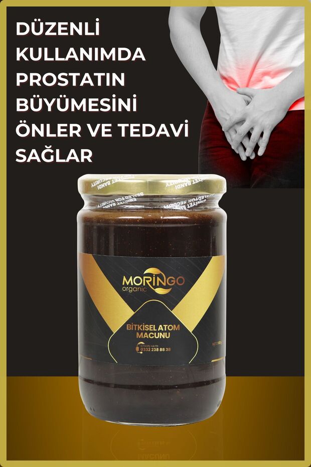 Organic Bitkisel Atom Macunu 900 gr - 5